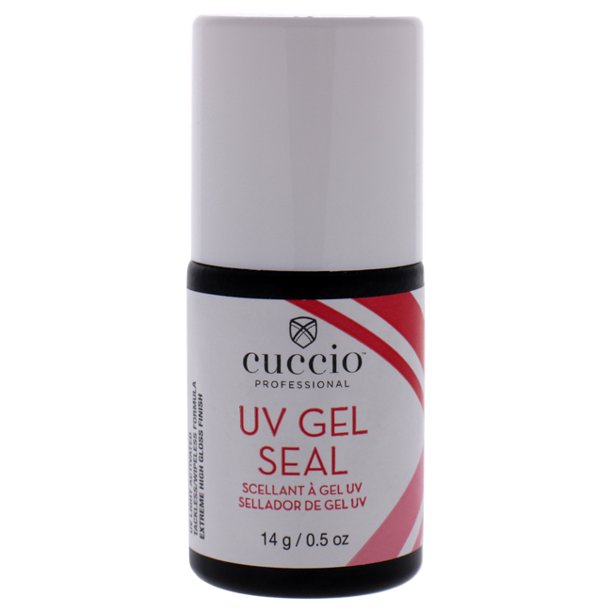 Cuccio Pro UV Gel Seal - 0.5 oz Nail Polish Top Coat for Long-Lasting Shine - Perfect for Salon & Home Manicures