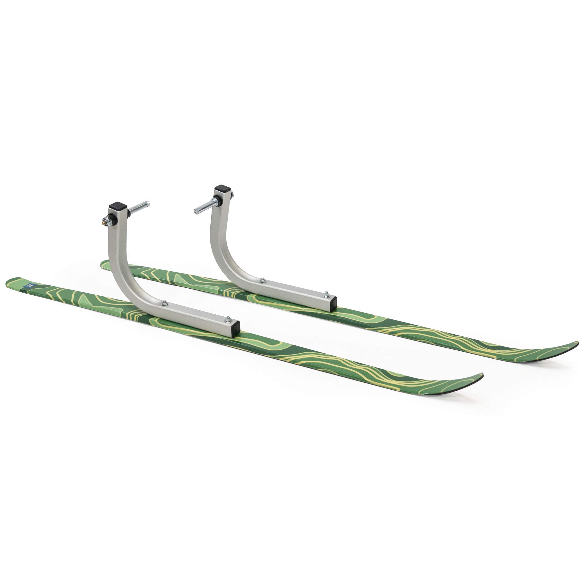 Burley Bike Trailer Ski Kit - Winter Bike Trailer Conversion for Snowy Adventures | All-Terrain Ski Attachment for Snowy Trails, Family Outings & Winter Cycling | Perfect for Cross-Country Skiing, Snowy Commutes & Outdoor Family Fun