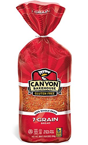 CANYON BAKEHOUSE Gluten-Free 7-Grain Bread - 6 Loaves Case Pack | Healthy Breakfast & Sandwich Bread for Celiac Diet & Gluten Sensitivity