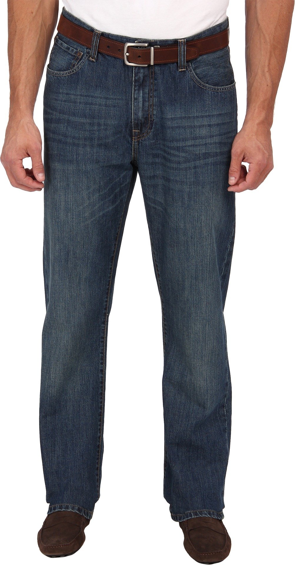 IZOD Men's Big & Tall Classic Denim Jeans - Relaxed & Regular Fit for Comfort | Perfect for Casual Wear, Work & Everyday Use