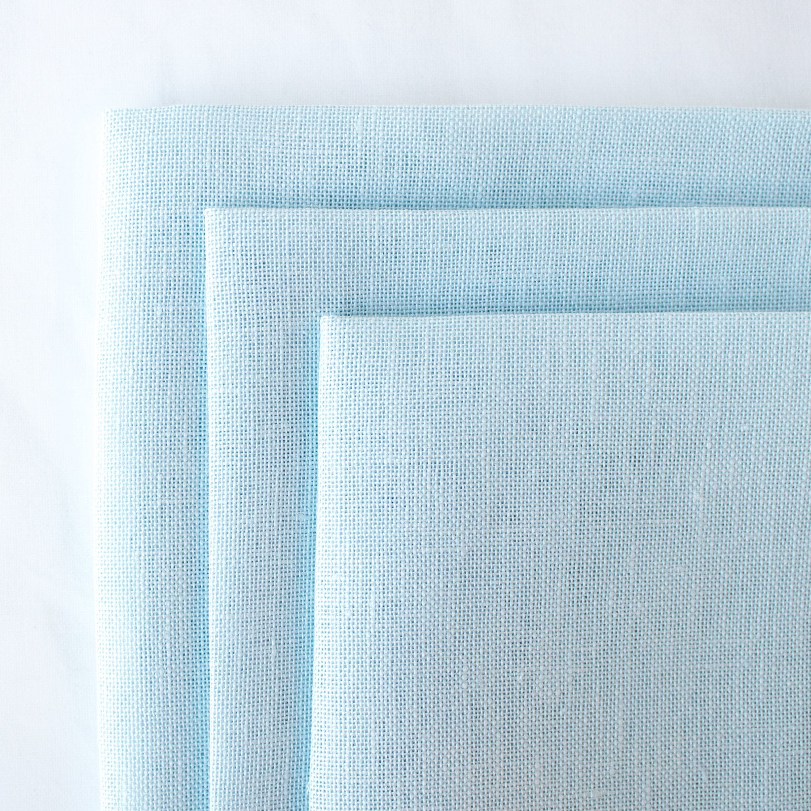 Premium 28 Count Ice Blue Cashel Linen Fabric - Perfect for Cross Stitch, Embroidery & DIY Craft Projects
