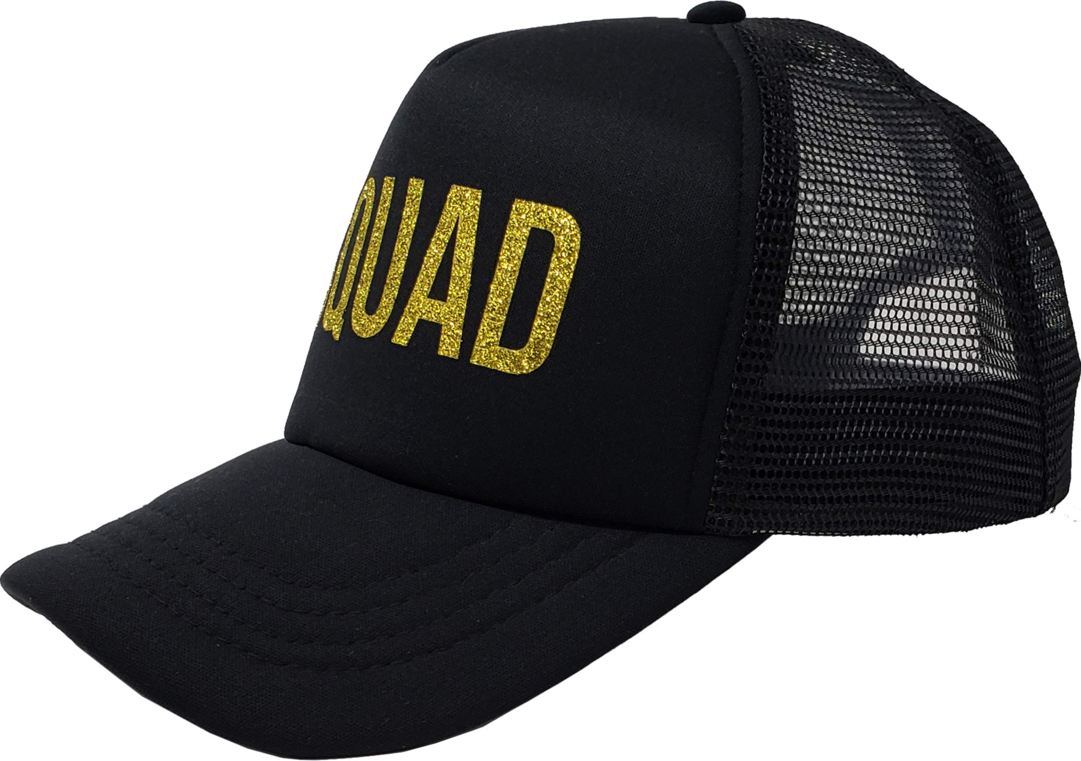 Funky Junque Bride Tribe Squad Trucker Hats for Women - Stylish Bachelorette Party & Wedding Accessories - Perfect for Bridal Showers, Girls Trips and Bride Tribe Gifts