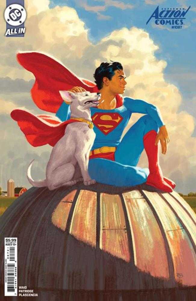 Action Comics #1087 Cover B David Talaski Variant - Limited Edition Collectible Comic Book for Superhero Fans & Comic Collectors | Perfect for Display, Gifts & Investment