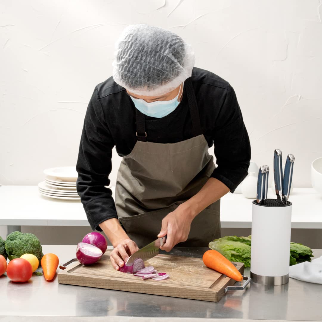 Restaurantware Hair Net - White One Size Disposable Hair Cover for Food Service & Commercial Kitchens