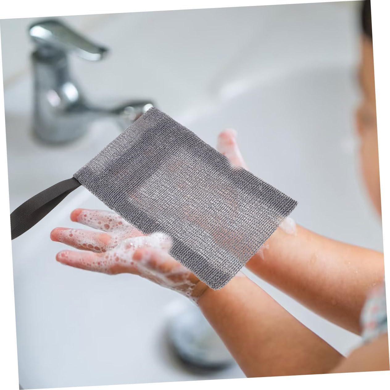 6Pcs Soap Saver Pouch - Reusable Mesh Soap Bags for Storing Bar Soap | Portable & Eco-Friendly Soap Accessories | Ideal for Travel, Camping & Home Use | Creates Rich Lather & Extends Soap Life