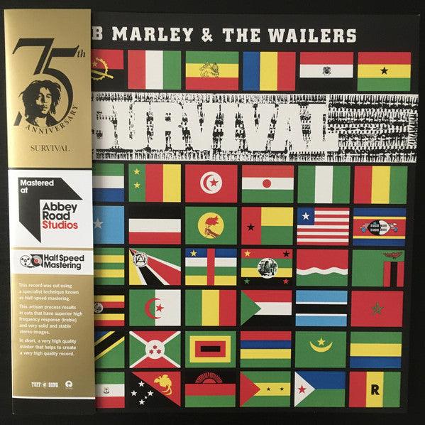 Bob Marley & The Wailers Survival Vinyl LP - Half Speed Master Edition | Limited Edition Reggae Music Album for Collectors & Music Lovers | Perfect for Home Listening, Gifts & Vinyl Collections