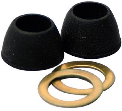 0.5 Inch Master Plumber Cone Washer - 2 Pack - Durable Plumbing Repair Washers for Faucets, Pipes & Leak Fix - Perfect for DIY Home Plumbing Projects