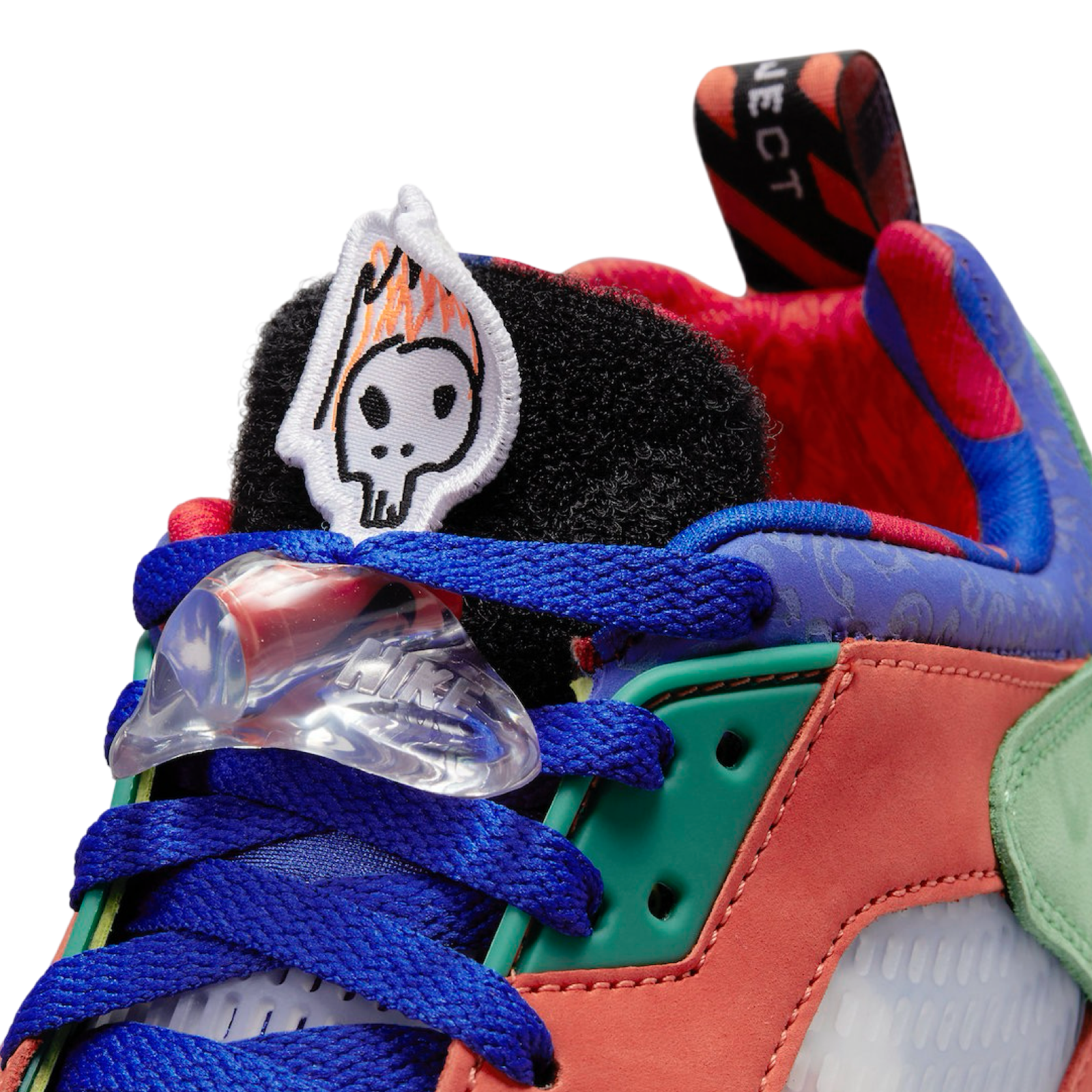 Air Jordan 5 Retro Low Doernbecher Michael Hyper Royal Orange Sneakers - Limited Edition Basketball Shoes for Men - Perfect for Streetwear & Sneaker Collectors