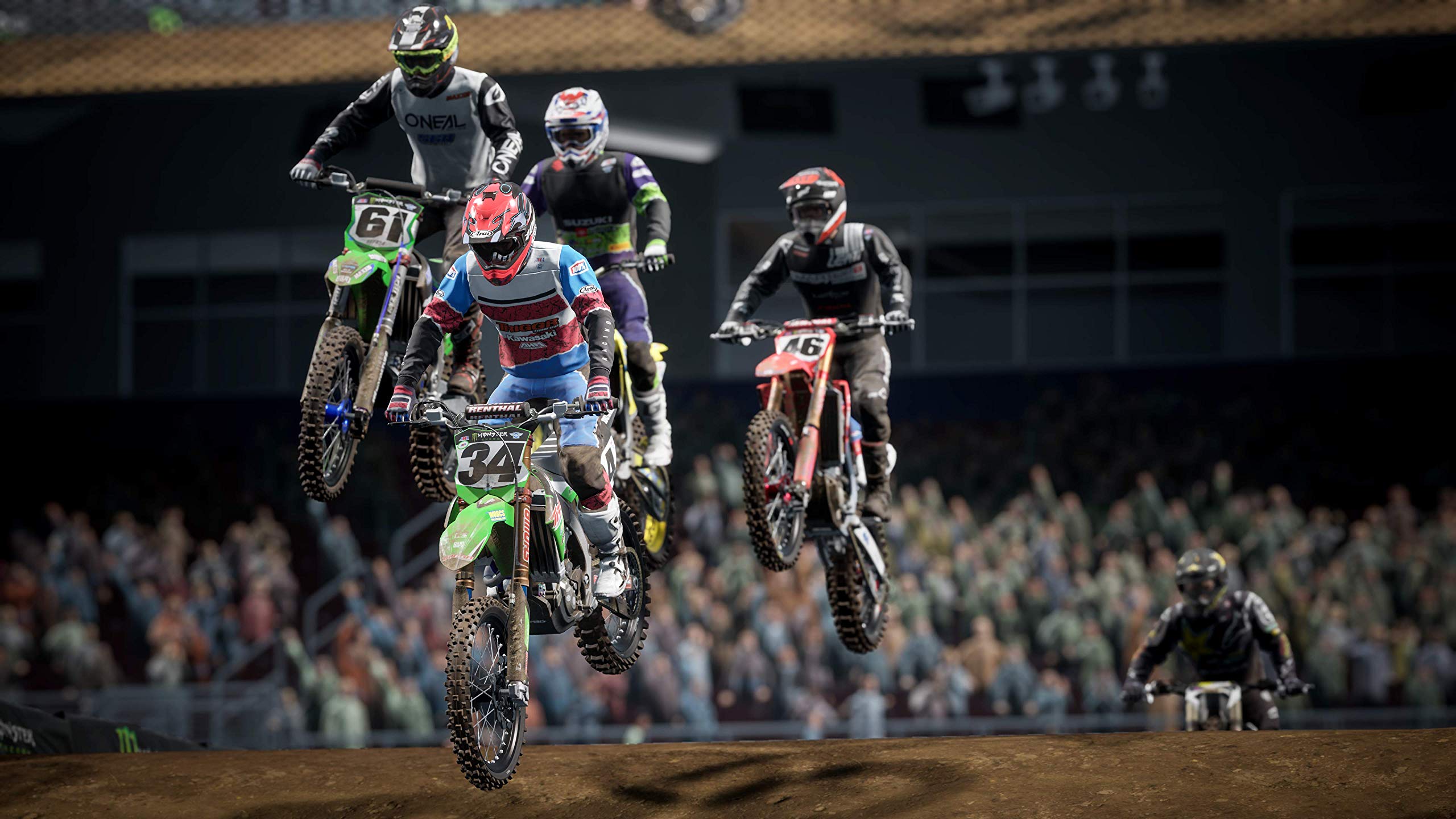 Monster Energy Supercross 4 - PS4 Game | Official Licensed Racing Video Game for PlayStation 4 | Perfect for Racing Fans & Action Game Lovers