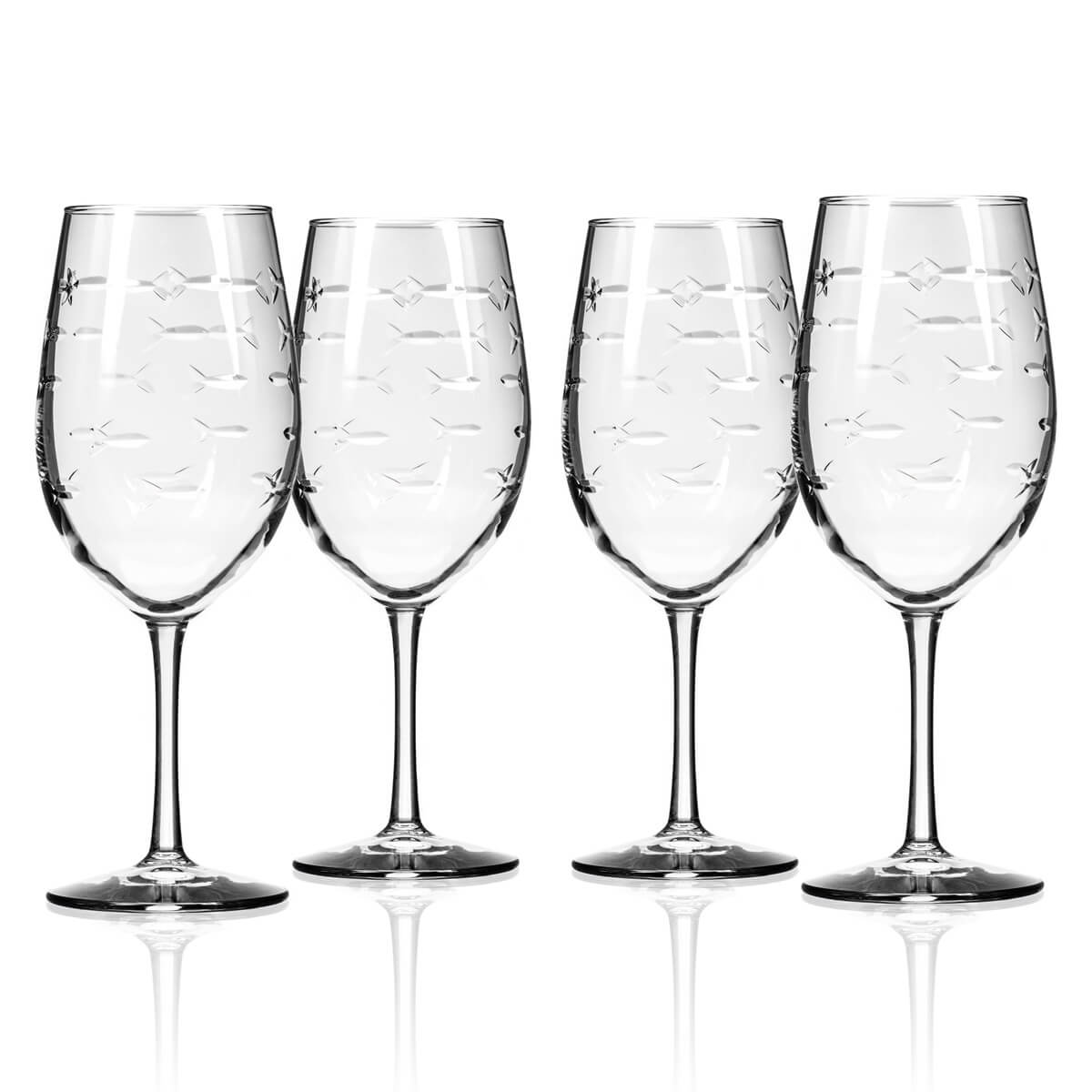 18oz All Purpose Wine Glasses - Set of 12 | Durable Stemless Drinking Cups for Wine, Cocktails, Beer & Beverages | Perfect for Parties, Weddings, Restaurants & Home Entertaining