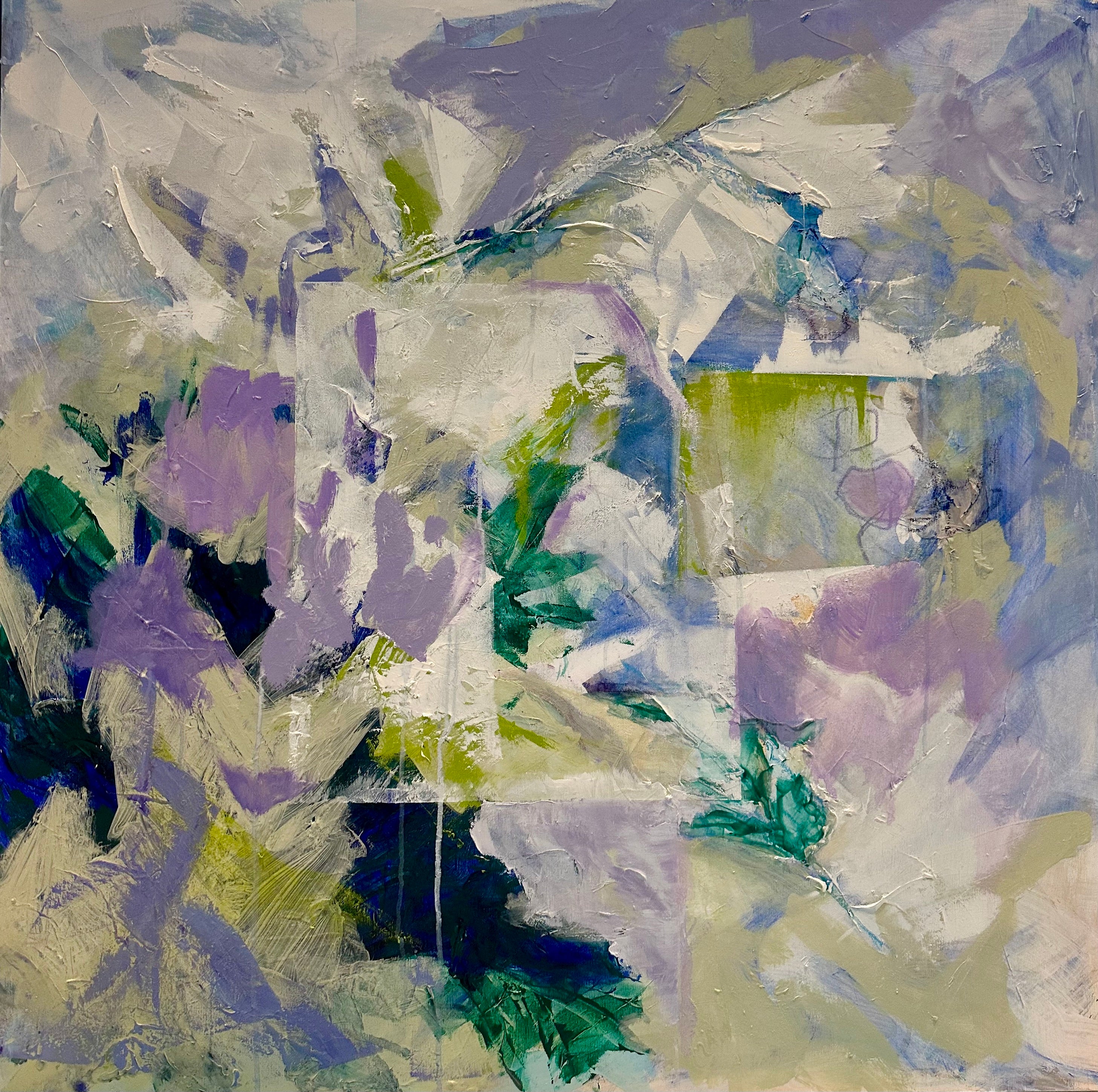 Judy Caldwell Abstract #3 Painting - Modern Wall Art for Living Room, Bedroom & Office Decor | Handmade Canvas Artwork