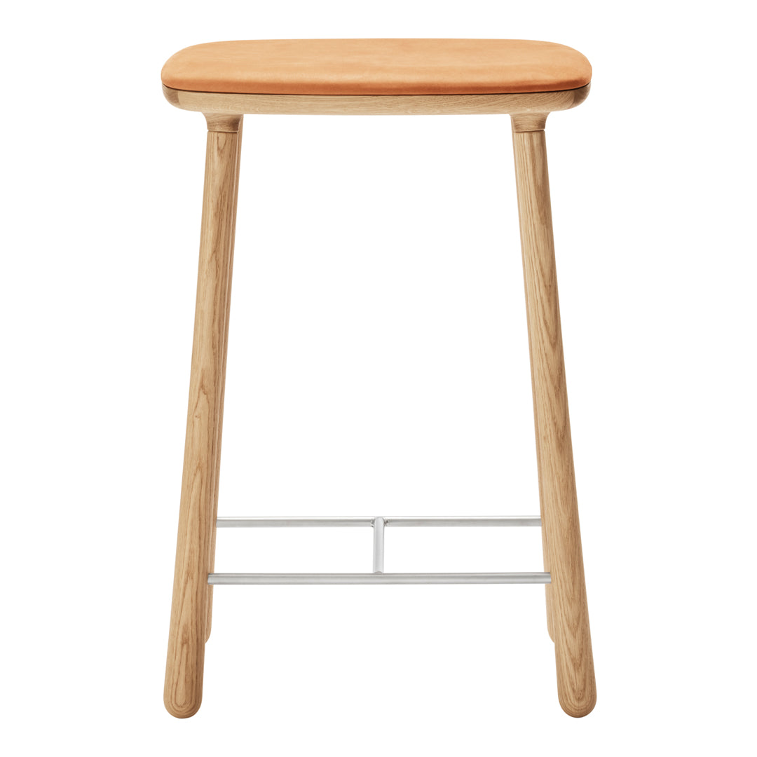 Modern Cuba Counter Stool - Adjustable Height Bar Stool with Backrest for Kitchen Island, Breakfast Nook & Home Bar - Comfortable & Stylish Seating Solution