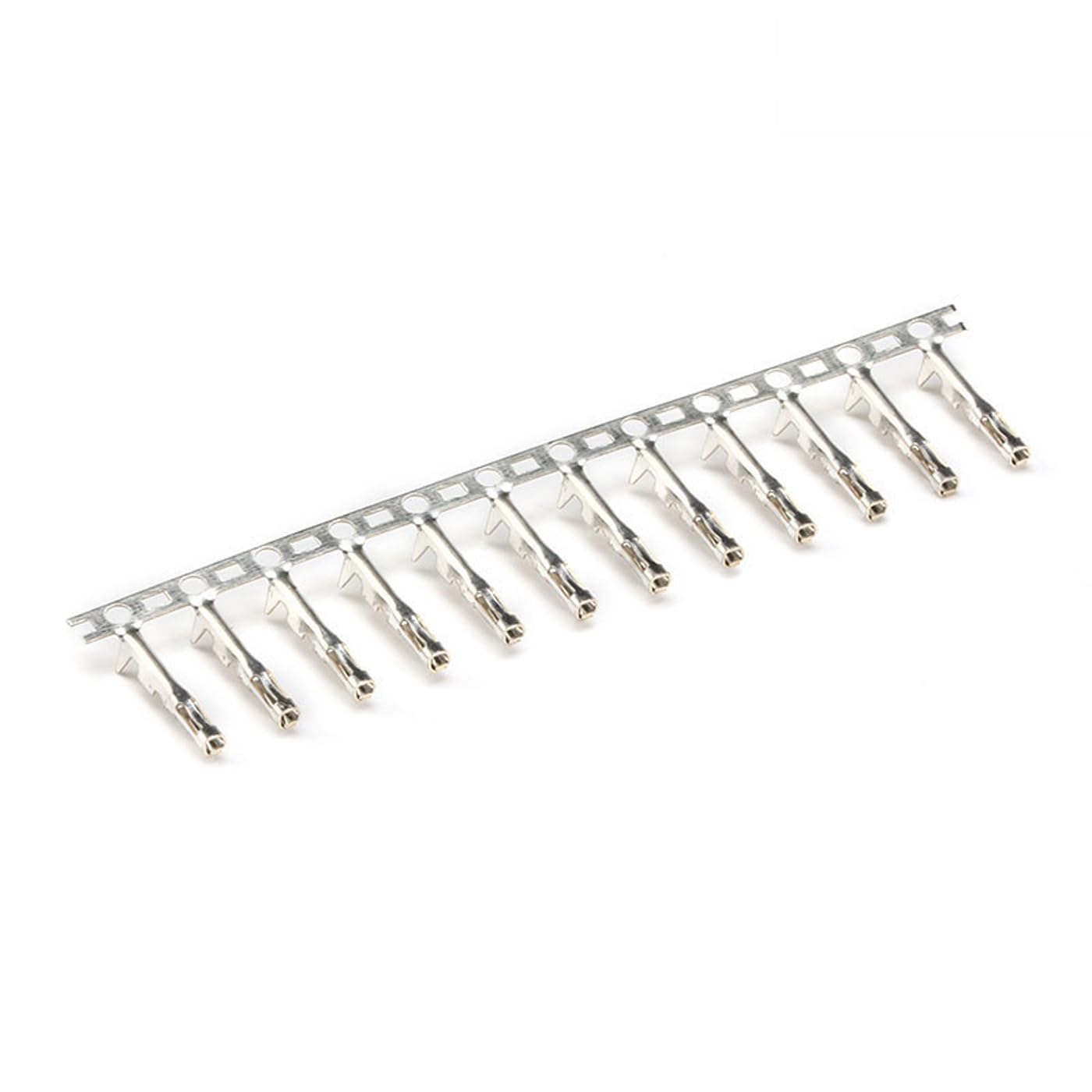 100 Pairs 2.54mm 18-24 AWG Dupont Jumper Wire Connector Kit - Male & Female Pin Crimp Terminals for JST XH, ATX, EPS, PCI-E - Perfect for DIY Electronics, Arduino Projects, and Computer Wiring