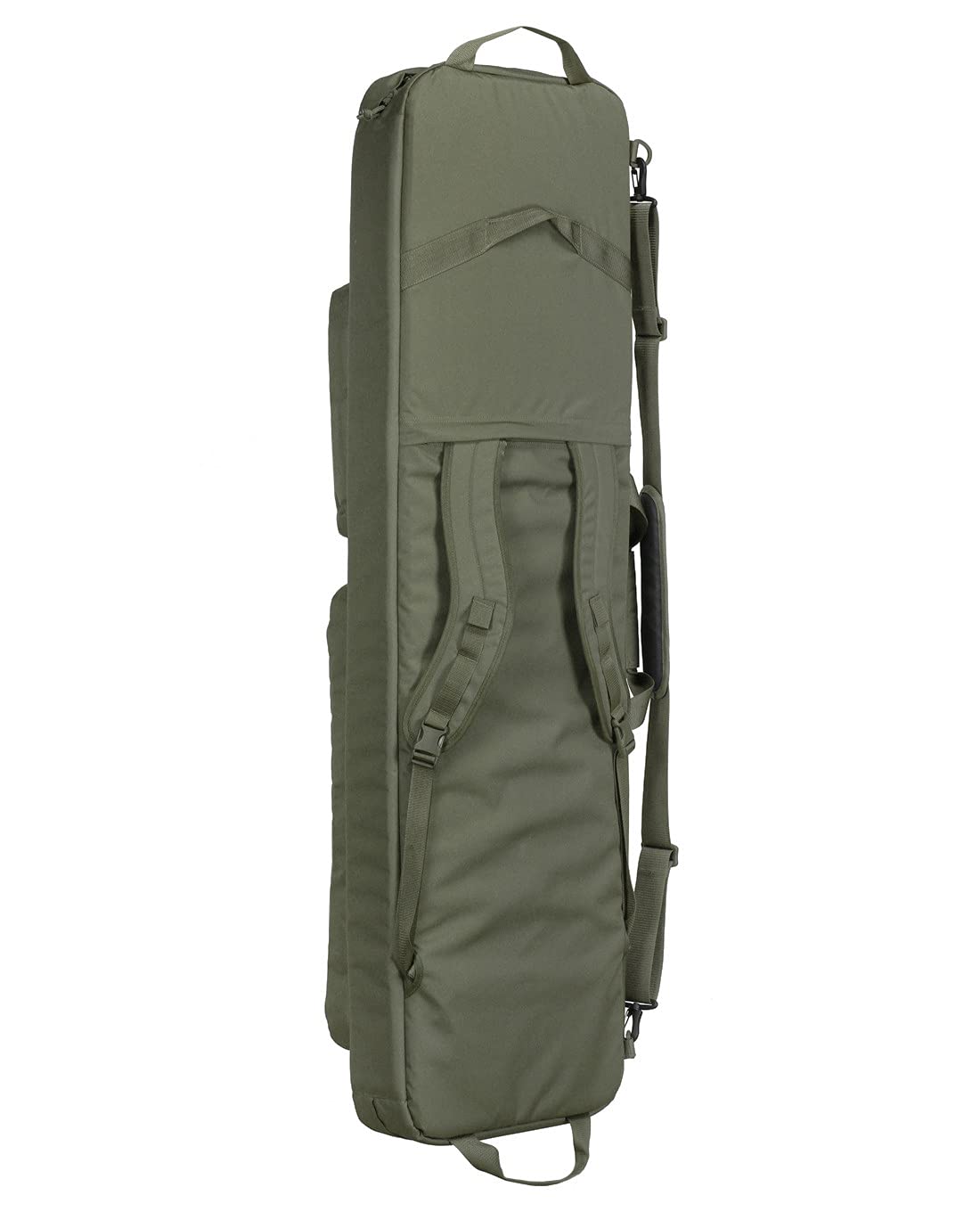 Tasmanian Tiger TT DBL Modular Rifle Bag Olive (7751.331) - Tactical Military Range Gear for Hunting & Shooting Sports