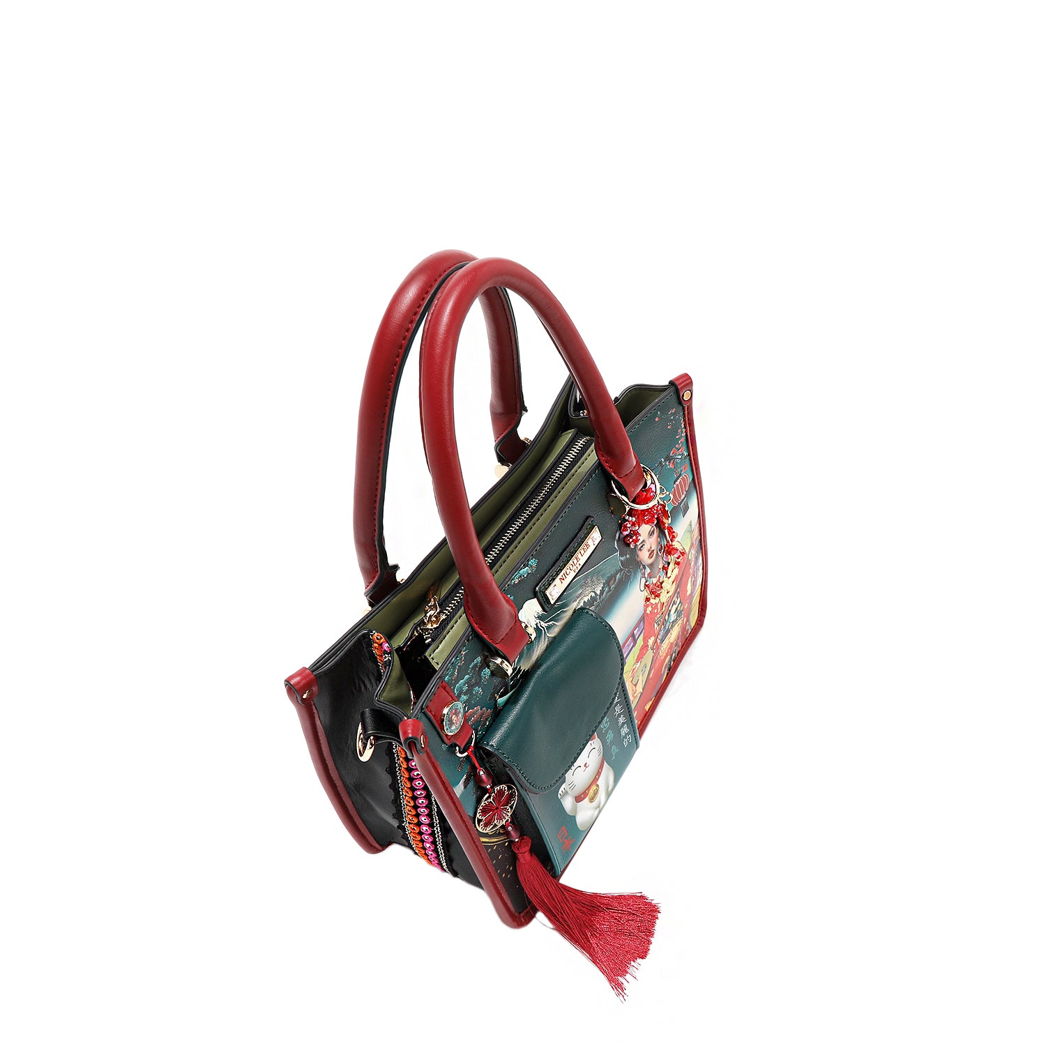 AKIKO LA BELLEZA Stylish Women's Handbag - Fashionable Crossbody Purse for Everyday Use, Work, and Travel