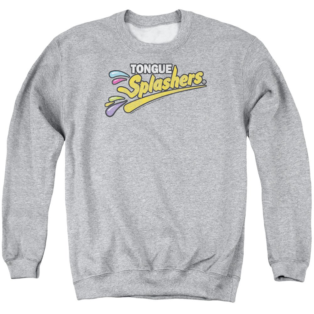 Dubble Bubble Tongue Splashers Logo Unisex Crewneck Sweatshirt for Men & Women - Soft Cotton Pullover for Casual Wear, Street Style & Gifts