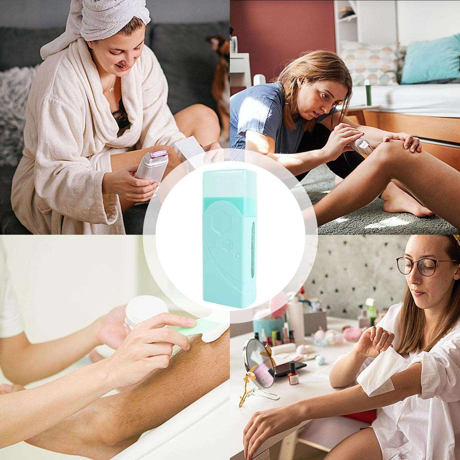Professional Wax Warmer for Hair Removal - Fast Heating Wax Melting Device with Adjustable Temperature Control | Salon-Quality Wax Heater for Smooth Skin on Face, Hands & Legs | Perfect for Home Spa, Beauty Salons & DIY Hair Removal