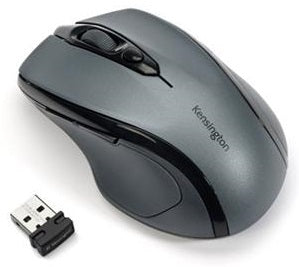 Kensington Pro Fit Wireless Mid Size Mouse - Ergonomic Comfort, Graphite Gray - Perfect for Office, Home & Gaming Use