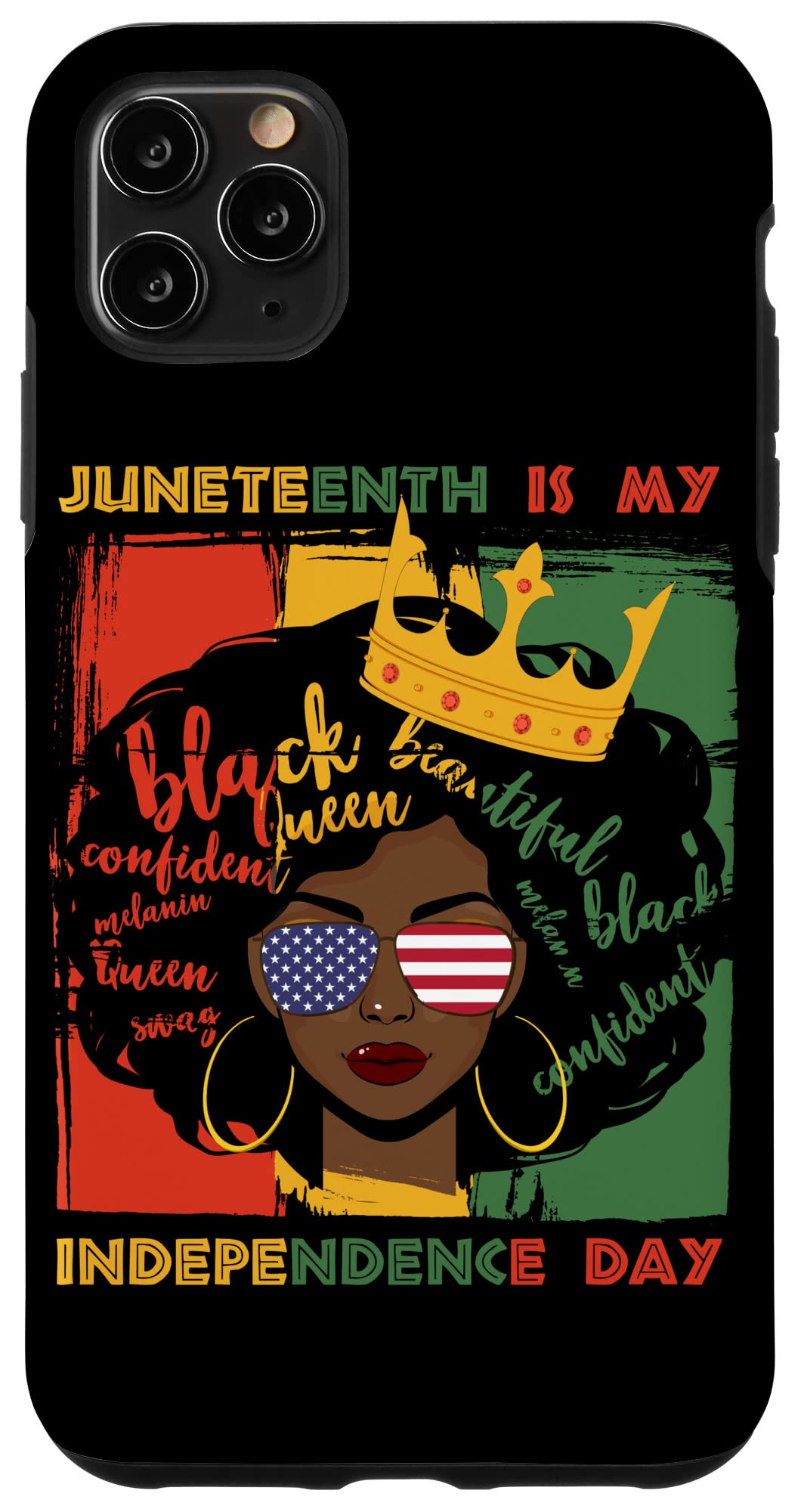 iPhone 11 Pro Max Case - Juneteenth Independence Day Black History Month Protective Cover - Perfect for Celebrations, Gifts & Everyday Use