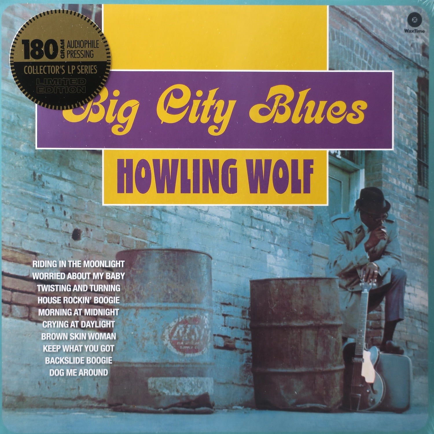 HOWLIN' WOLF 'Big City Blues' 180g Vinyl LP Record - Classic Blues Music for Collectors & Audiophiles - Perfect for Home Listening & Vintage Music Enthusiasts