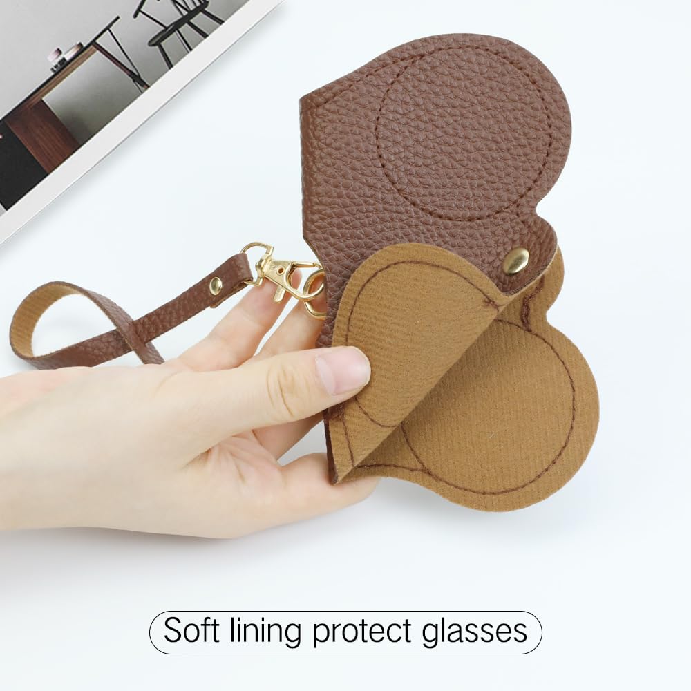 PERFECTSIGHT Hard Shell Eyeglasses Case - Durable Protective Glasses Holder for Kids, Women & Men - Cute Kawaii Style Eyewear Storage - Perfect for School, Travel, Work and Daily Use