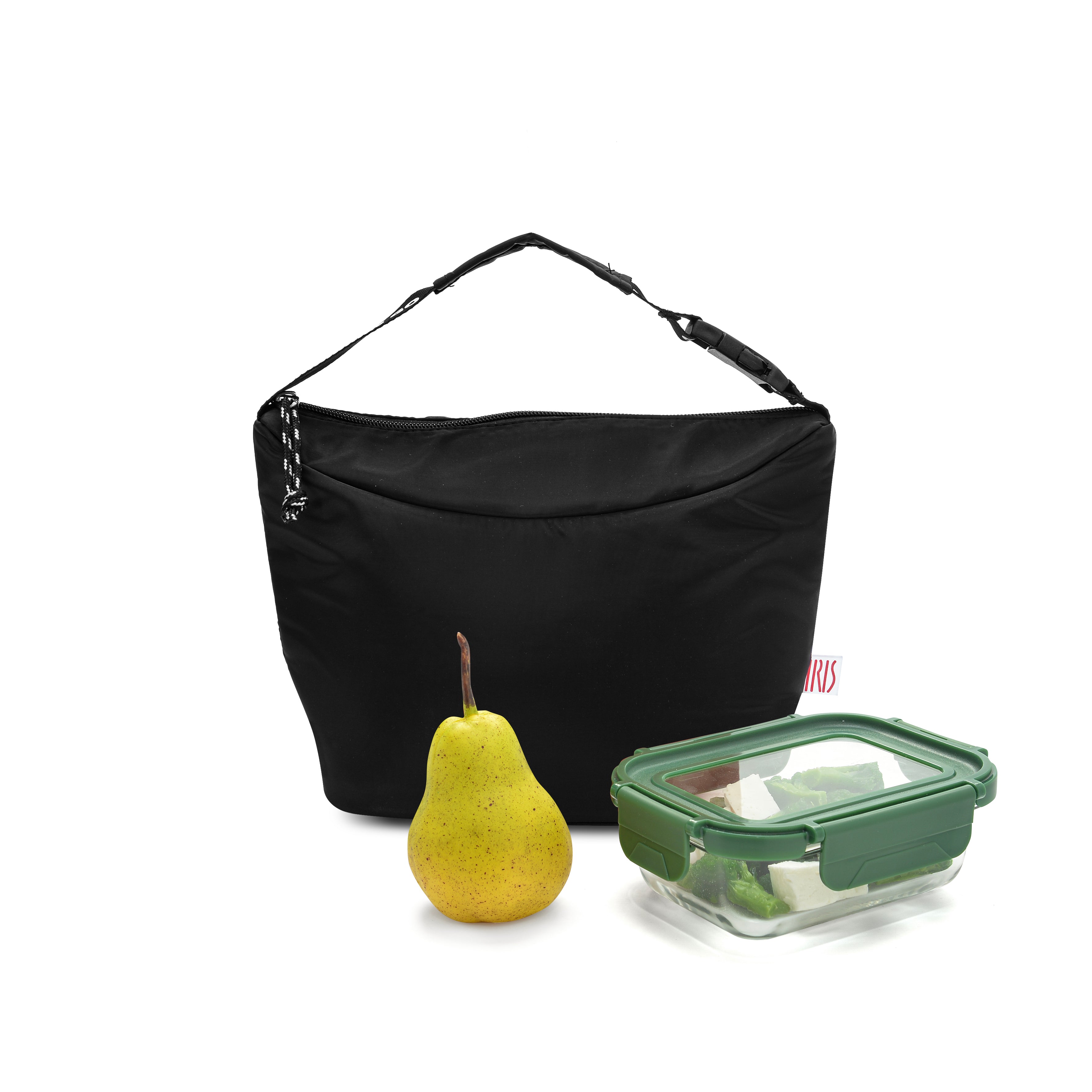Premium Insulated Hanging Lunch Bag for Work, School & Travel - Leakproof & Durable Black Lunch Tote for Adults & Kids - Perfect for Office, Picnics & Outdoor Activities