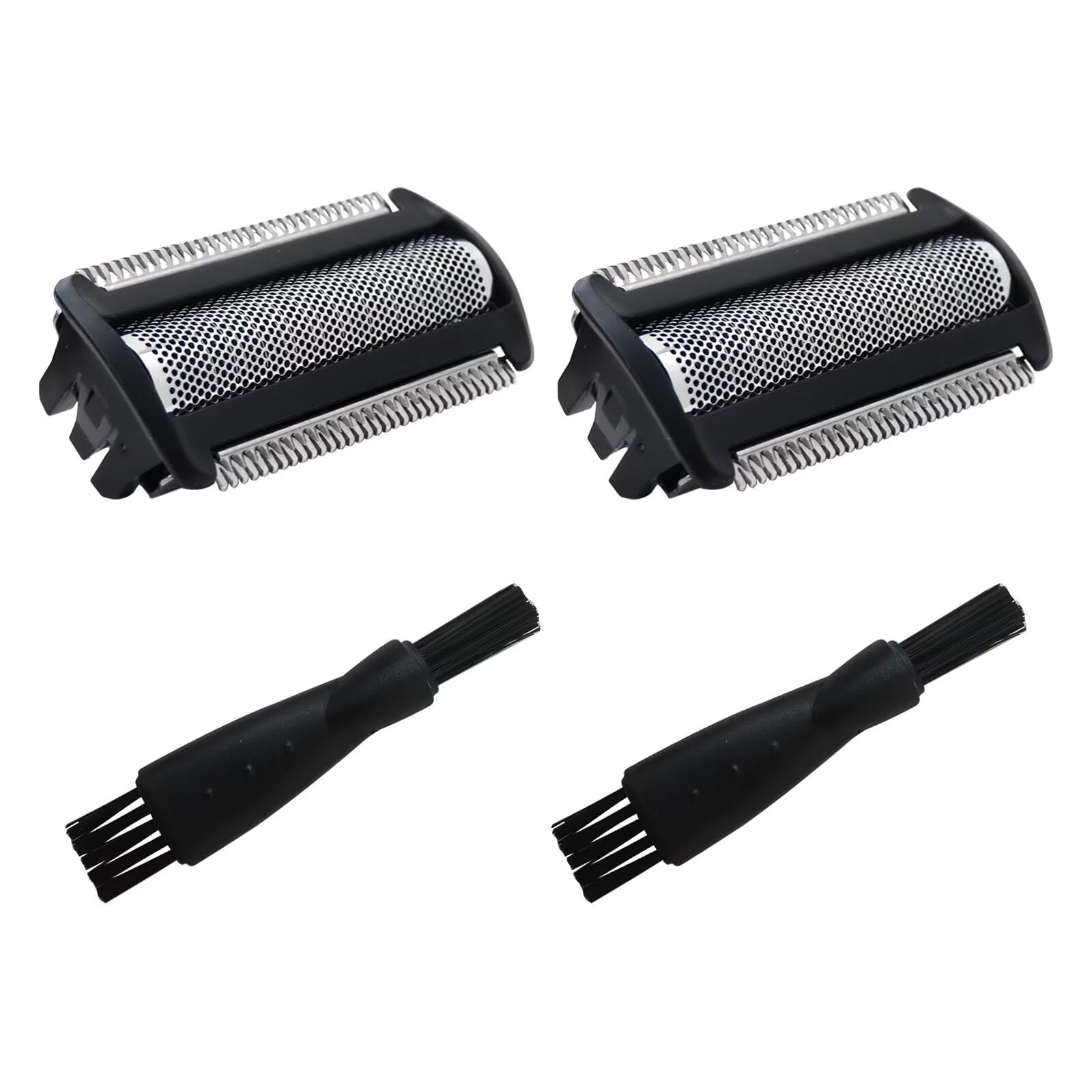 2 Pack Replacement Foil Blades for MANSCAPED The Lawn Mower 5.0 Ultra - Compatible with Men's Body Hair Trimmer & Ball Shaver - Perfect for Precise Grooming of Chest, Back, Underarms & Private Areas