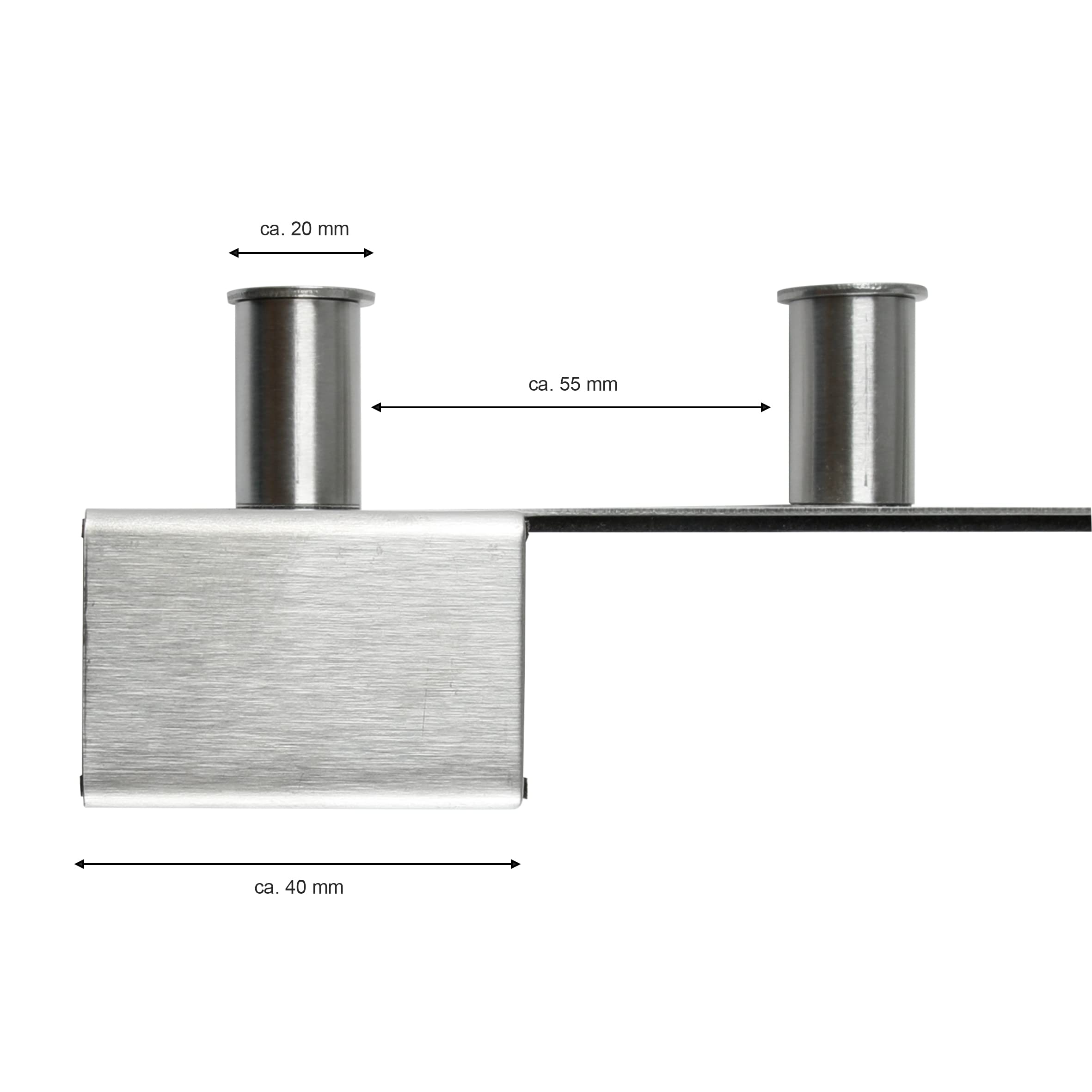 280517 Heavy Duty Over The Door Hooks with 6 Hooks - Space Saving Storage Solution for Bathroom, Bedroom, Closet & Entryway Organization