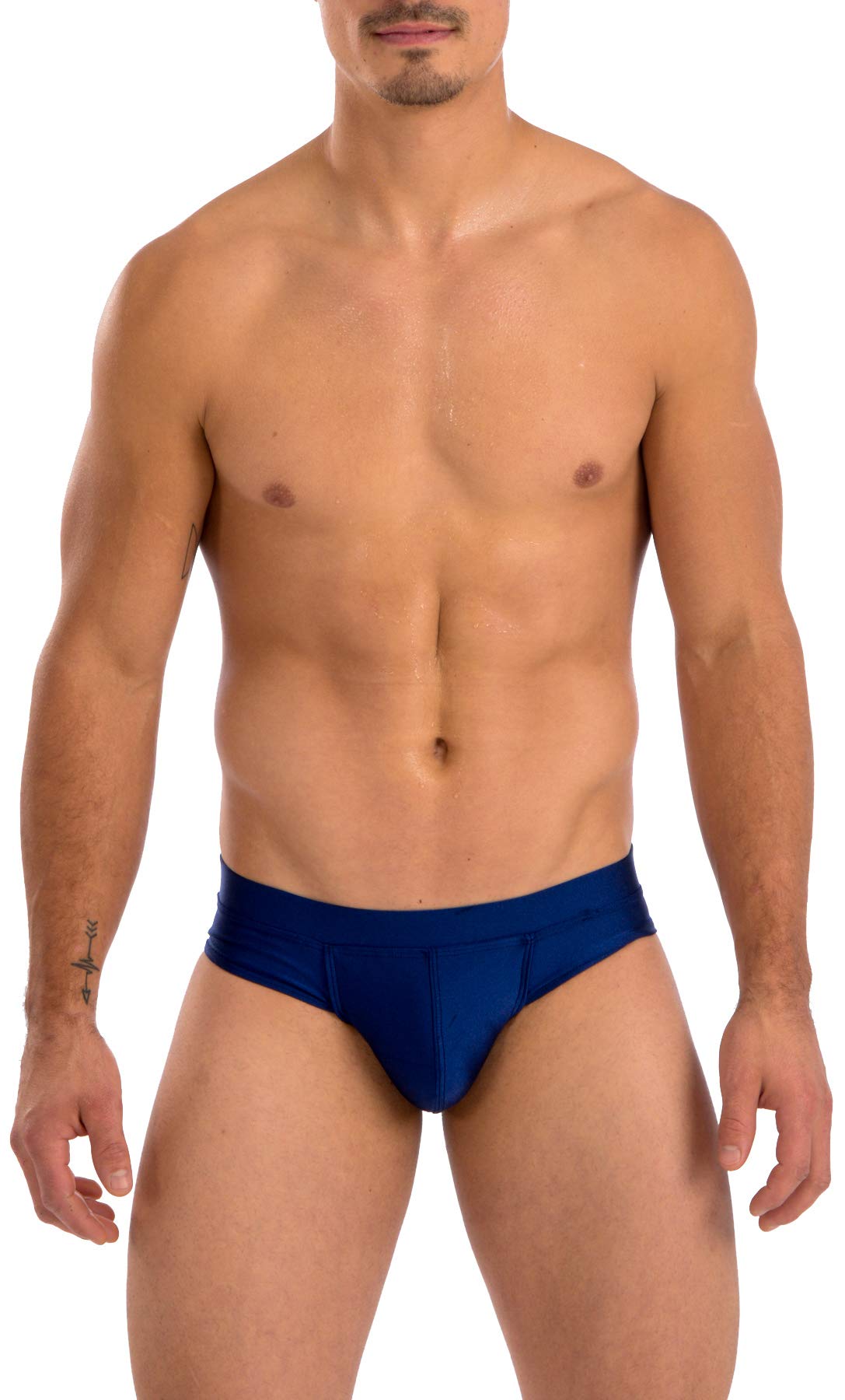 Gary Majdell Sport Men's Cheeky Brief Bikini Swimsuit - Quick-Dry Swimwear for Beach, Pool & Gym Workouts | Comfortable Athletic Swim Trunks for Men