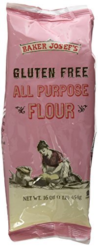 Trader Joe's Baker Josef's Gluten Free Flour - 3 Pack (2 lb Bags) | All-Purpose Baking Flour for Cakes, Cookies & Bread | Vegan & Wheat-Free