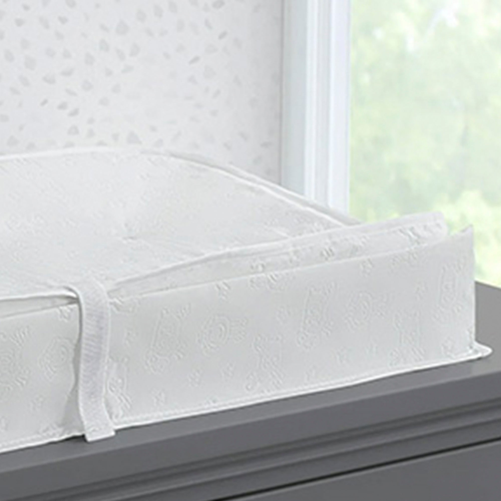 2 in 1 Deluxe Pillow Top Changing Pad & Portable Baby Changing Mat - Waterproof, Soft & Travel-Friendly for Nursery, Diaper Bag & On-the-Go Parents