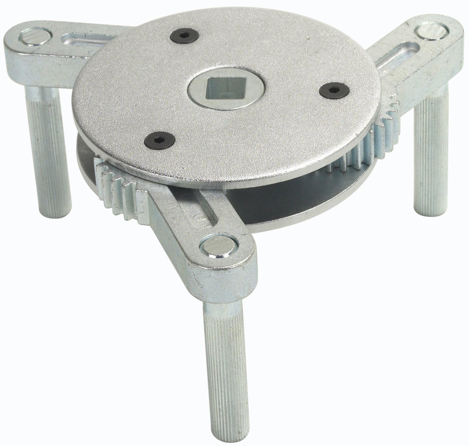 Heavy Duty 3-Leg Oil Filter Wrench for Large Size Filters - OTC 4441 Silver Automotive Tool | Perfect for Car, Truck & Heavy Equipment Maintenance