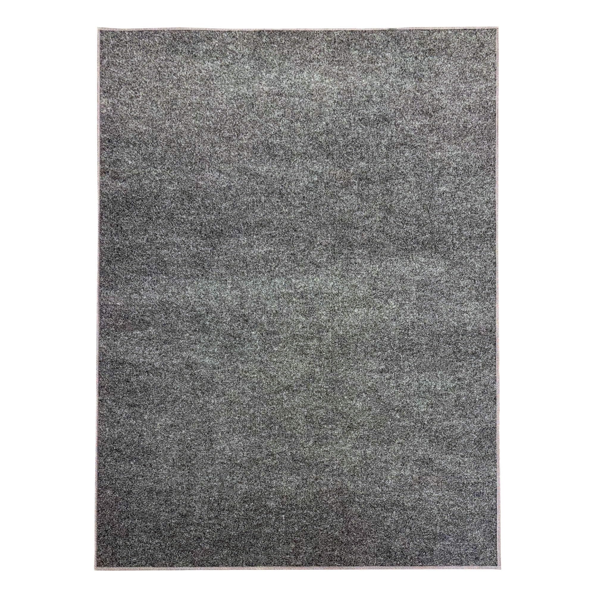 KOECKRITZ Ultra-Thin Outdoor Rug - Lightweight, Quick-Dry Indoor/Outdoor Carpet for Patios, Decks, Pools, Docks, Boats & Balconies - Perfect for Events, BBQs & Beach Days - 8x10 Feet Cloud Grey