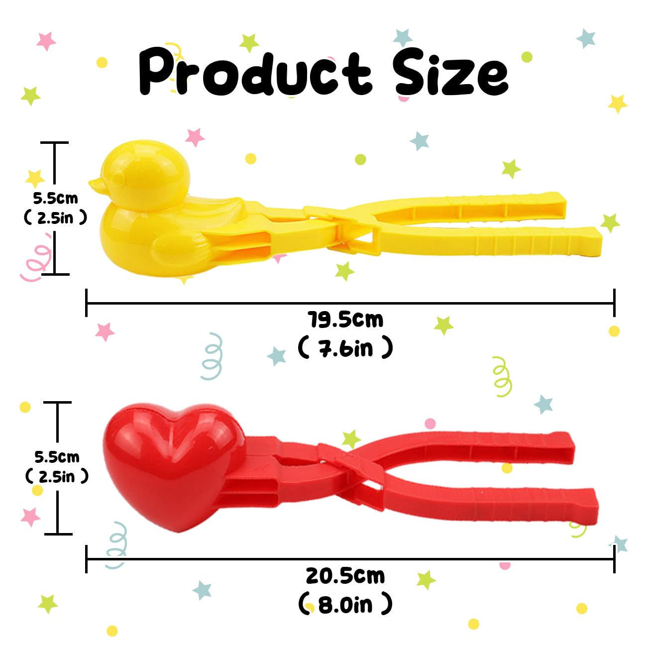 Duck DIY Sushi Molds - 3D Animal Rice Shaper Set with Plastic Gloves for Sushi & Croquettes (Yellow Duck, Red Heart) | Perfect for Home Cooking, Party Snacks & Kids Lunch Box Fun