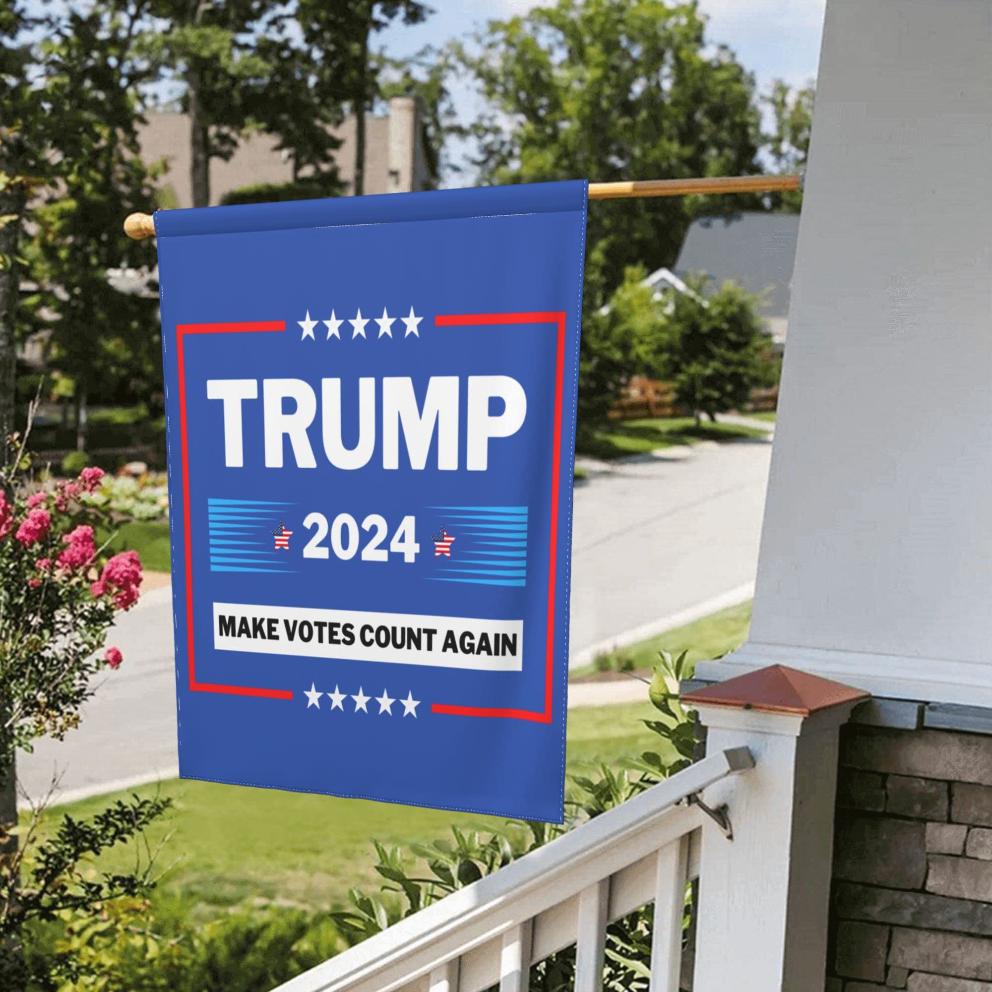 Trump 2024 Flag - Double Sided 12.5