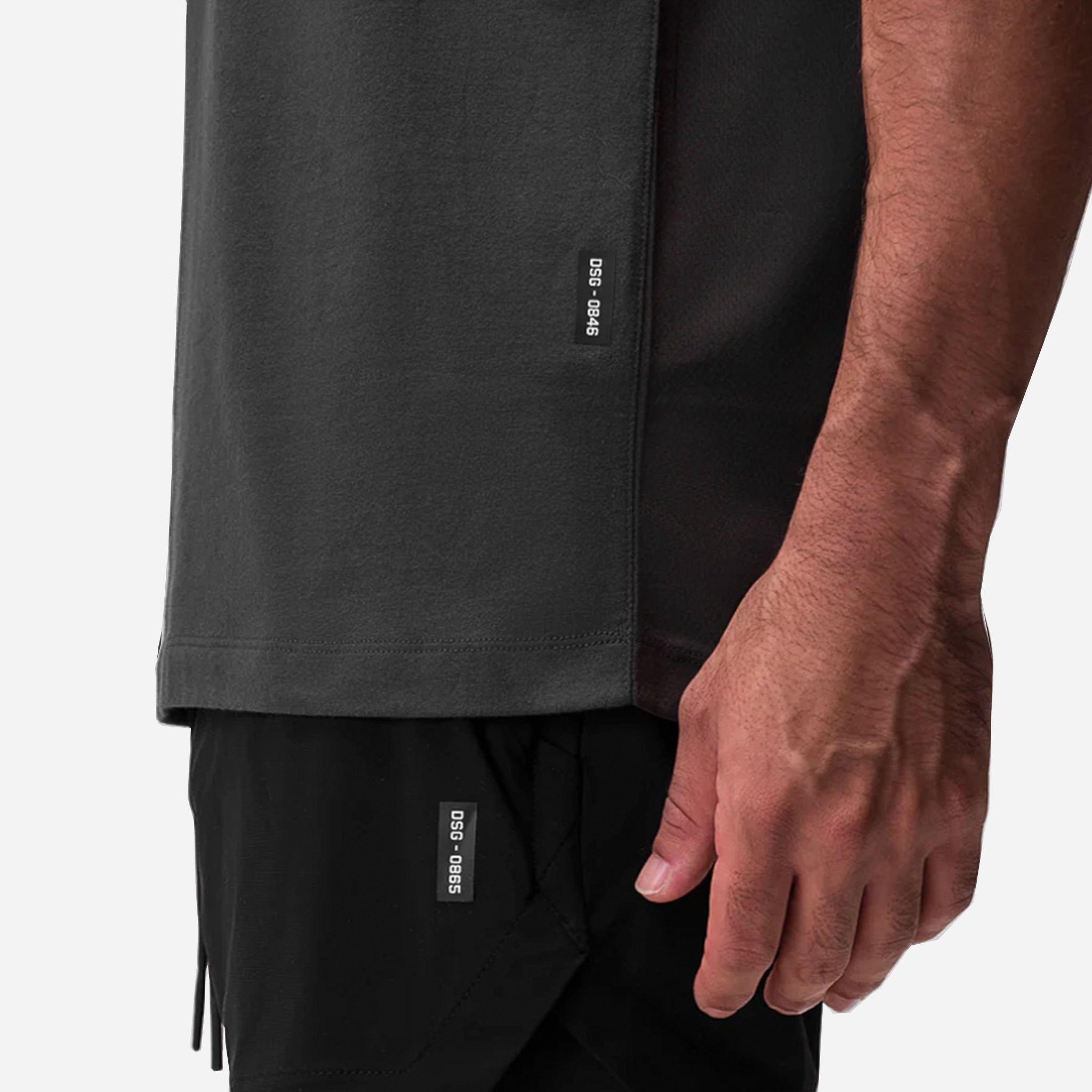 VESSEL x ASRV CottonPlus Standard Mesh Back Tee - Breathable Performance Shirt for Running, Gym & Outdoor Activities