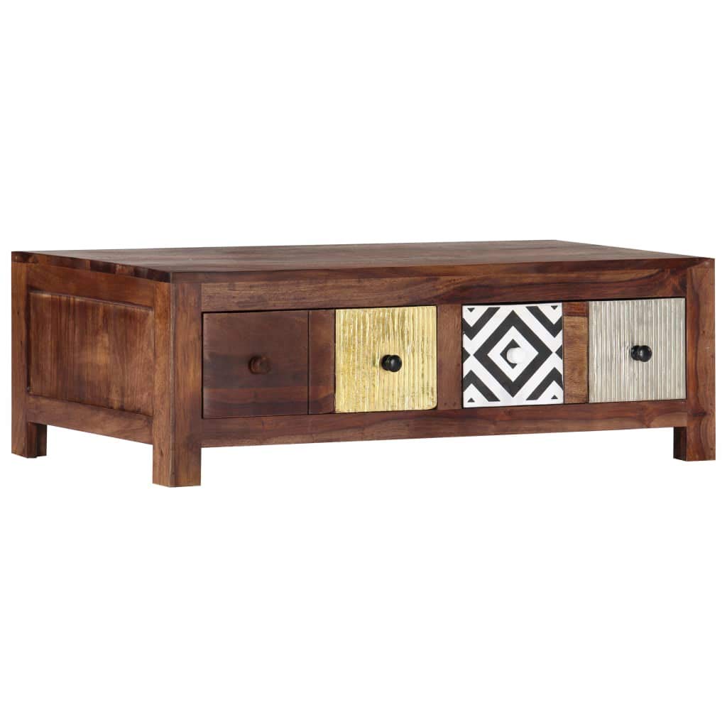 Modern Coffee Table with Storage - 35.4