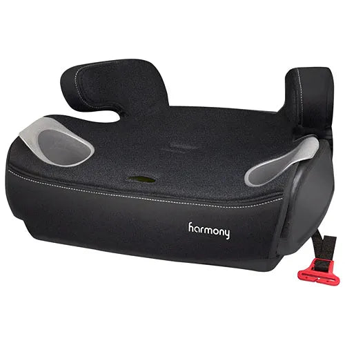 Harmony Commander 3-in-1 Deluxe Convertible Booster Car Seat for Toddlers & Kids - Premium Safety Harness - Black | Ideal for Travel, School & Family Road Trips