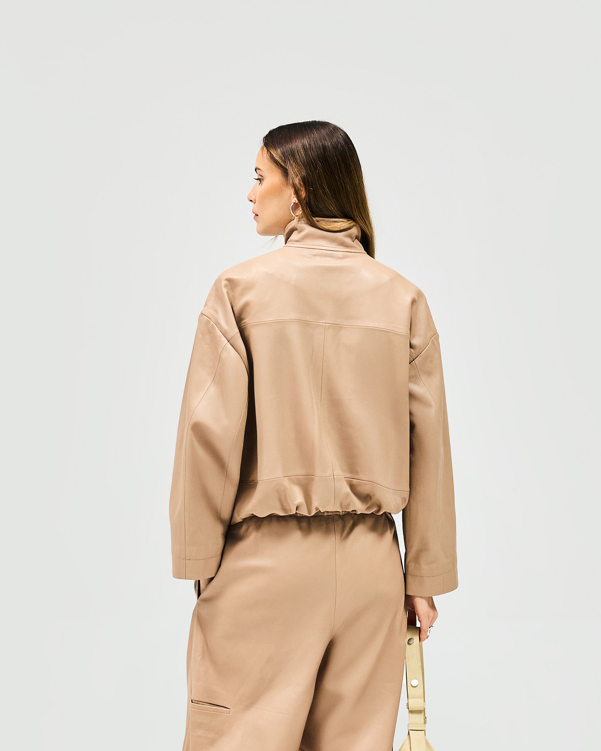Fuel Jacket - Warm Taupe Color | Lightweight Insulated Winter Coat for Men & Women | Perfect for Outdoor Activities, Hiking & Cold Weather