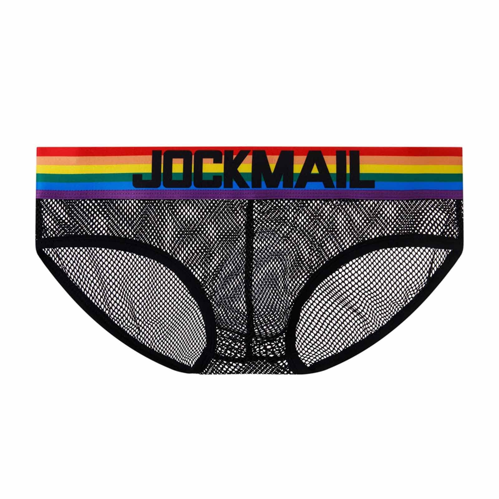 **Men's Sexy Sheer Mesh Briefs - Breathable Quick Dry Underwear for Athletic Fitness & Comfort - Ideal for Gym, Sports & Everyday Wear**