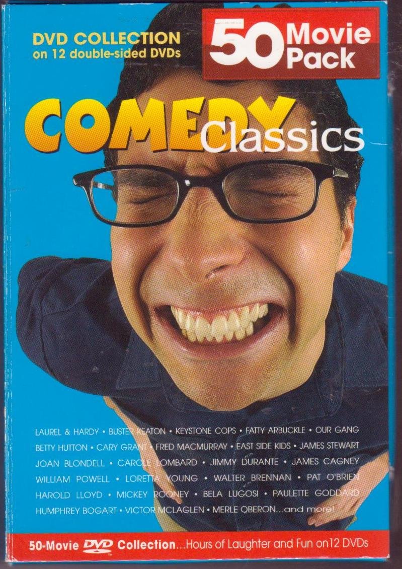 Comedy Classics 50 Movie Pack Collection - Best Classic Comedy Films DVD Set - Perfect for Movie Nights, Gifts & Home Entertainment