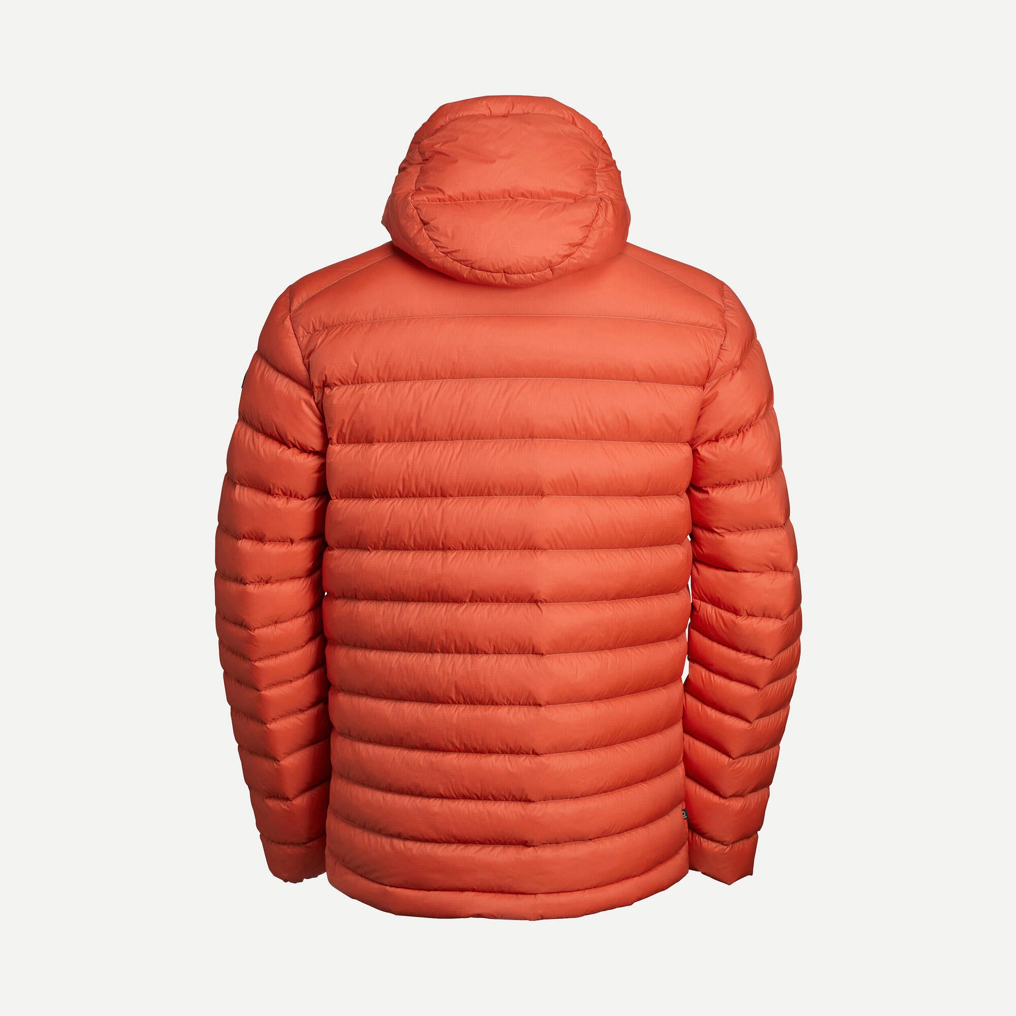 Forclaz MT500 Men's Hooded Padded Jacket for Mountain & Backpacking - Warm & Lightweight Down Coat for Hiking, Camping in Cold Weather (14°F)