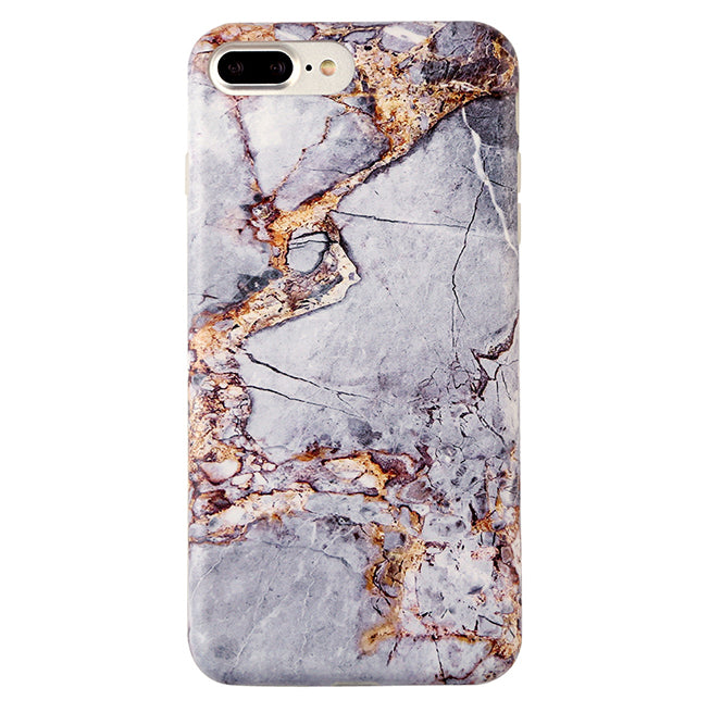 Elegant Gray & Gold Marble iPhone Case - Premium Protective Cover for iPhone 13/14/15 Pro Max - Slim Shockproof Phone Case for Women & Men - Perfect for Office, Travel & Daily Use