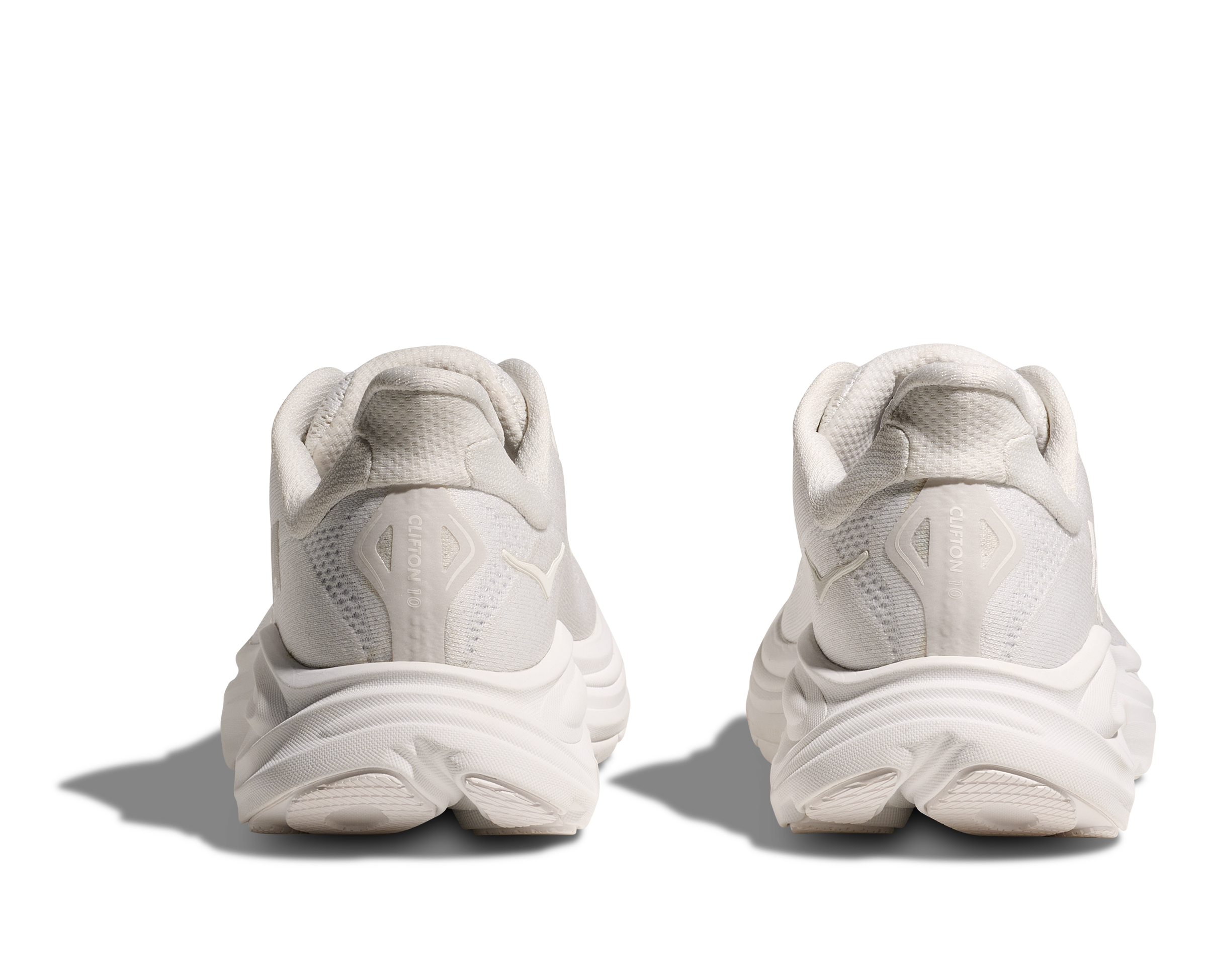 HOKA Women's Clifton 10 Running Shoes - Lightweight Cushioned Sneakers for Women (White/White) | Perfect for Road Running, Jogging & Gym Workouts