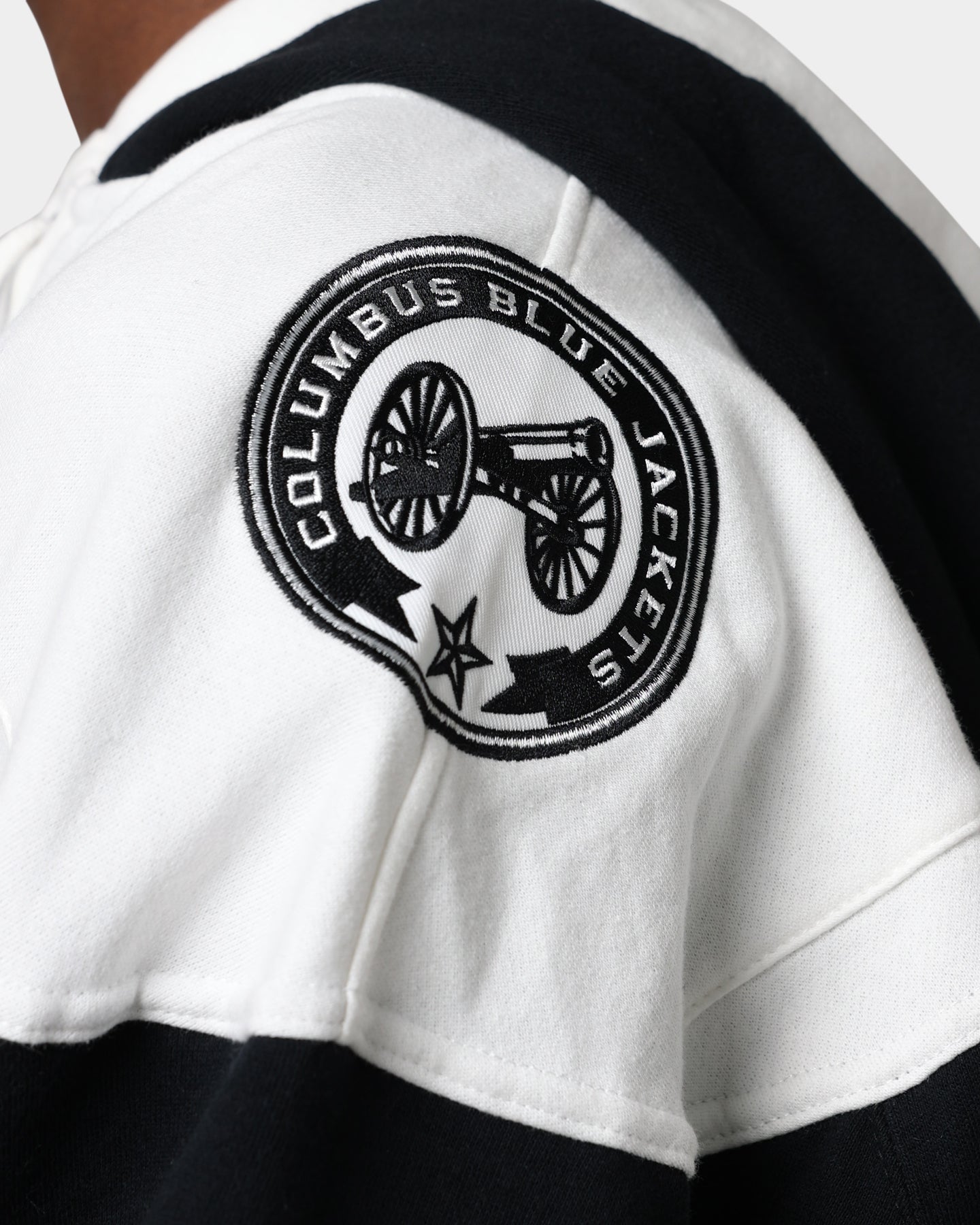 47 Brand Columbus Blue Jackets Superior Lacer Hoodie - Jet Black - Men's Pullover Sweatshirt for Casual Wear & Sports Fans