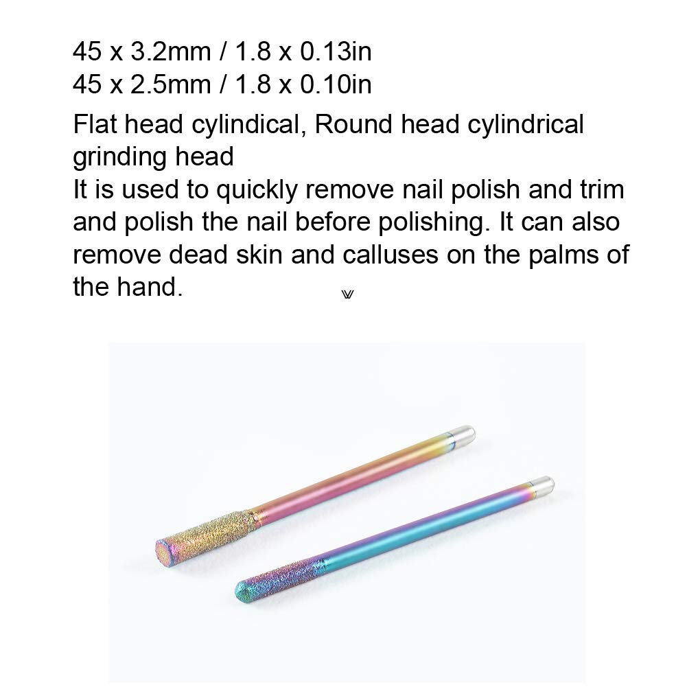 Professional Nail Drill Bit Set for Manicure & Salon - Durable & Versatile for Home & Salon Use