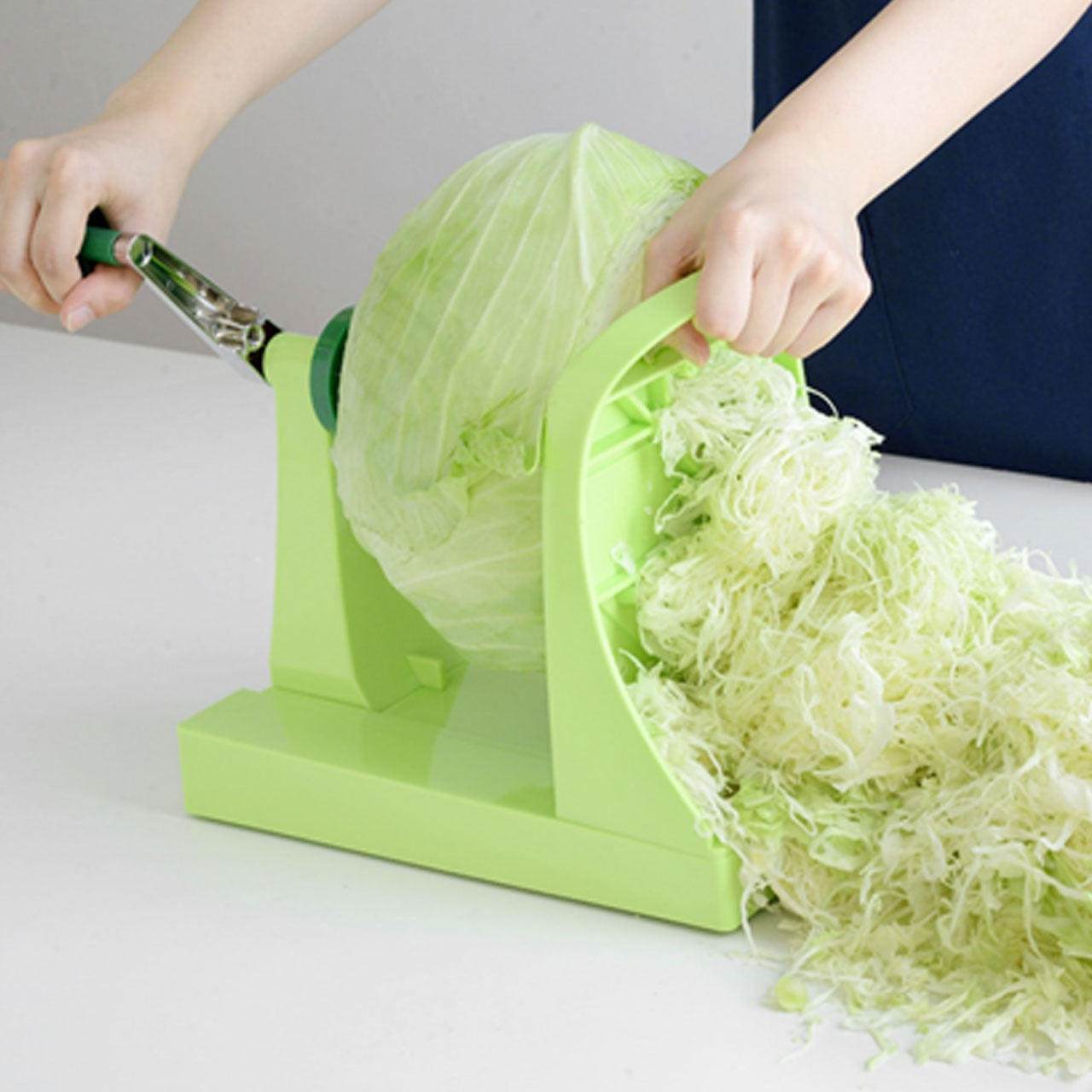 Premium Cabbec Chef Vegetable Slicer - Professional Mandoline Slicer for Fruits & Vegetables - Perfect for Salad Prep, Meal Kits & Healthy Cooking