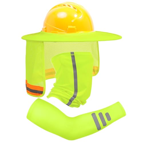 Sun Shade 1+bandana 1+sleeves 1pair Yellow