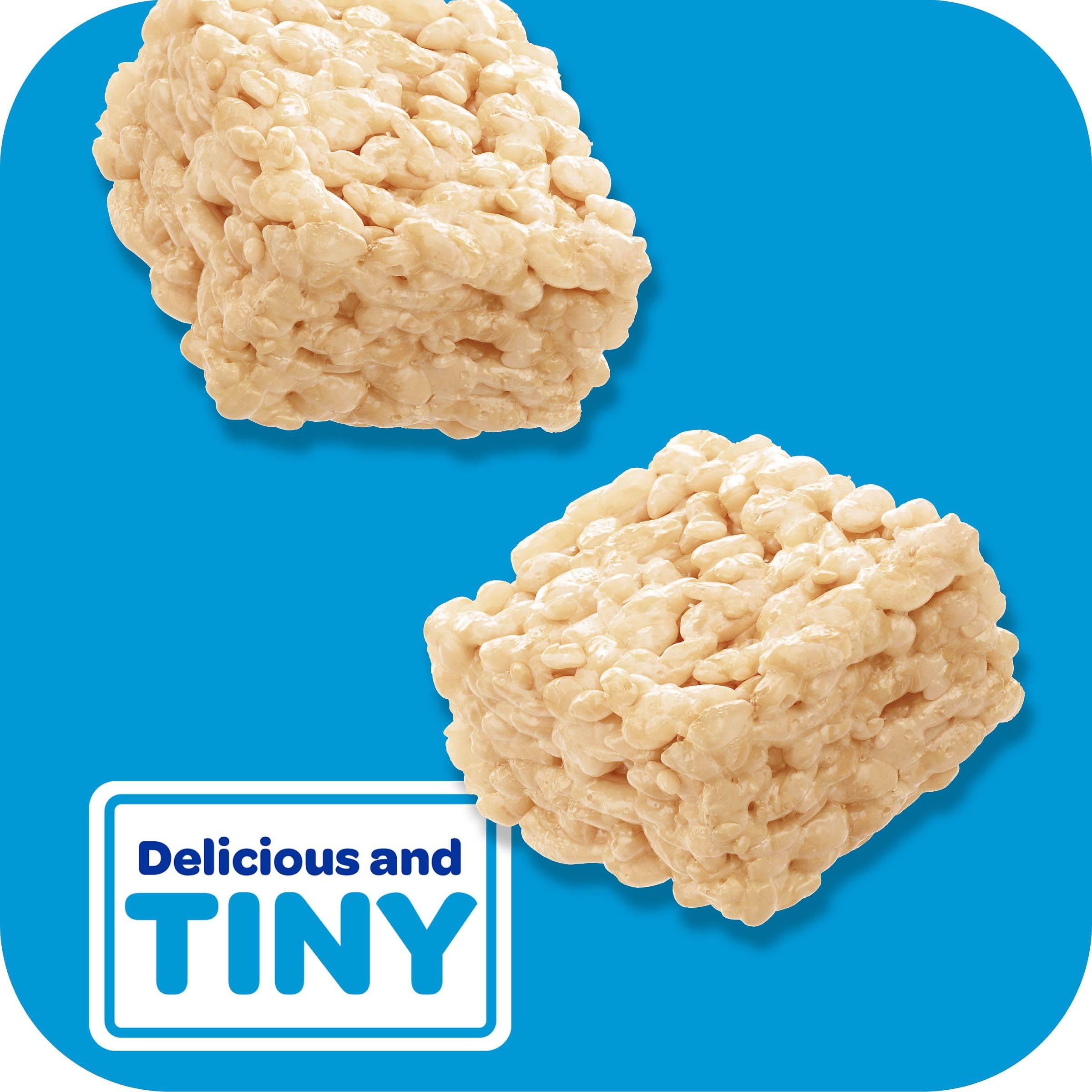 Original Rice Krispies Treats Mini Squares - 15.5oz Box (40 Bars) | Kids Snacks, School Lunch, After-School Treats, Birthday Party Favors & On-The-Go Snacking