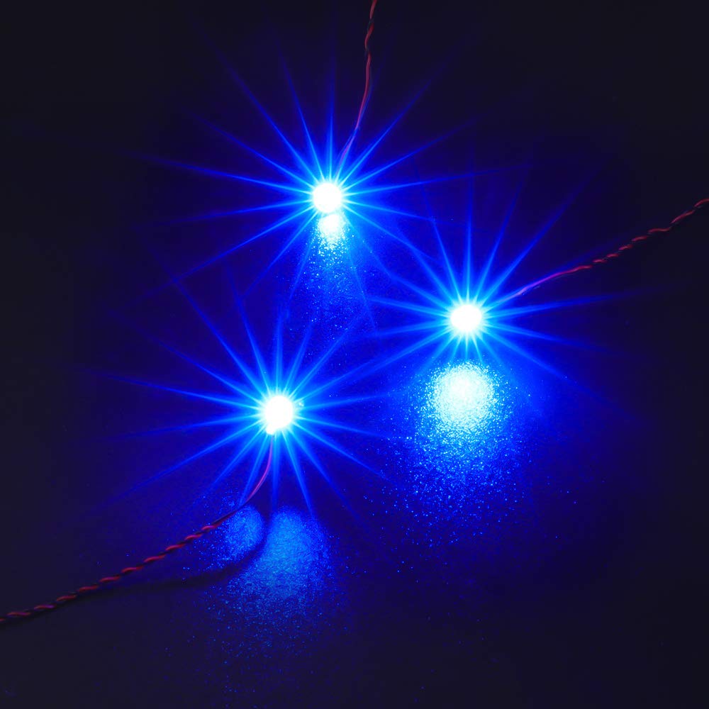 BRIKSMAX LED Strip Lights (Blue) 30cm for Lego/MOC Building Kits - 3 Pack | Perfect for Lego Display, Room Decor & DIY Lighting Projects
